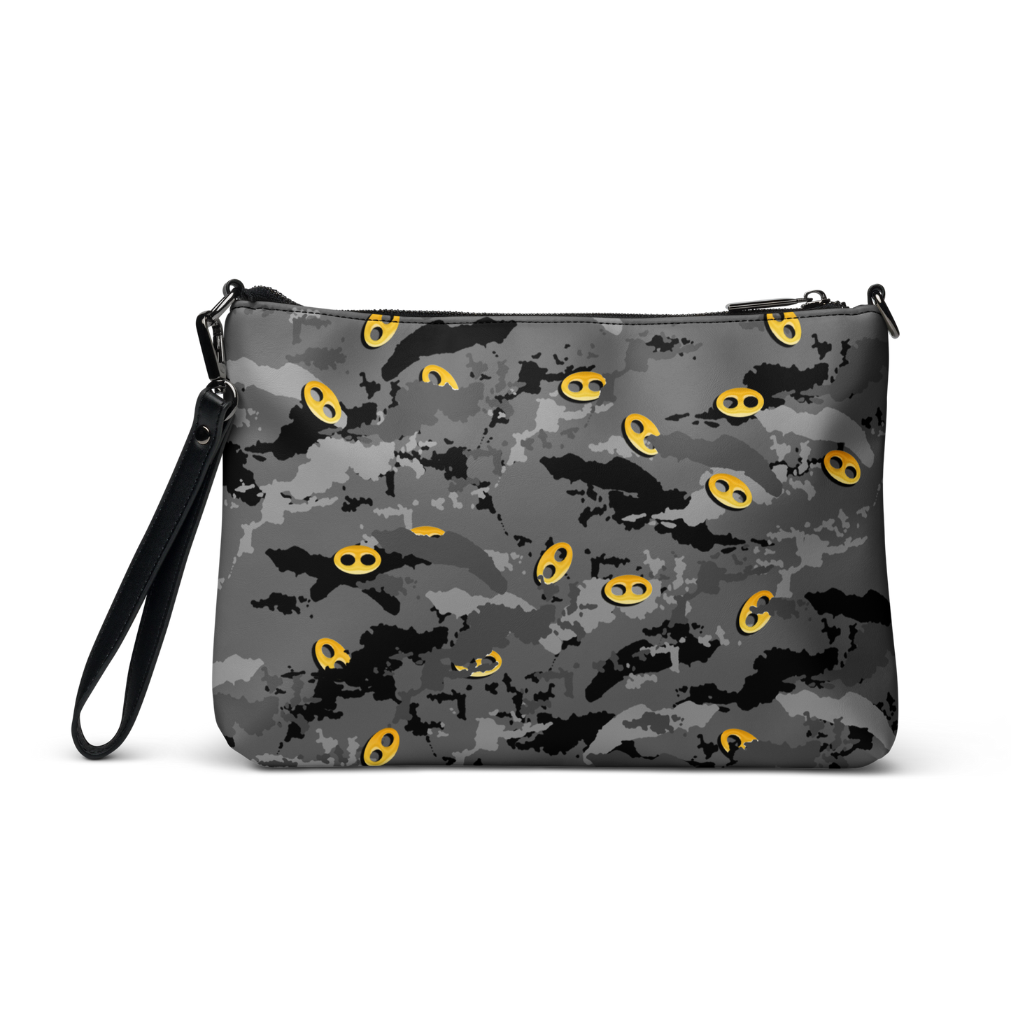 Grey Camo VI I From Crossbody Bag