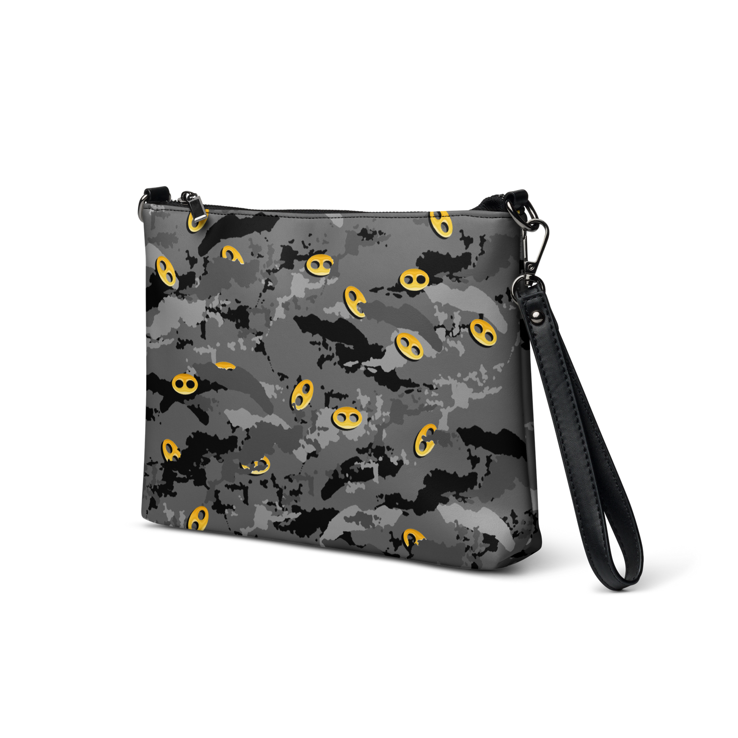 Grey Camo VI I From Crossbody Bag