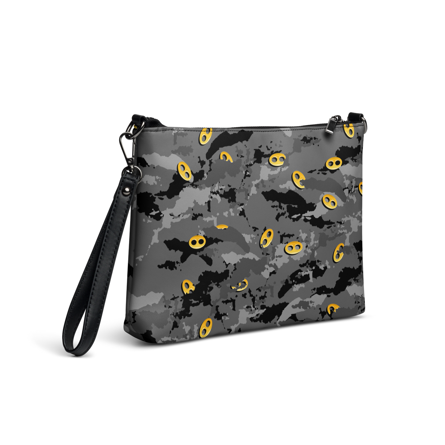 Grey Camo VI I From Crossbody Bag