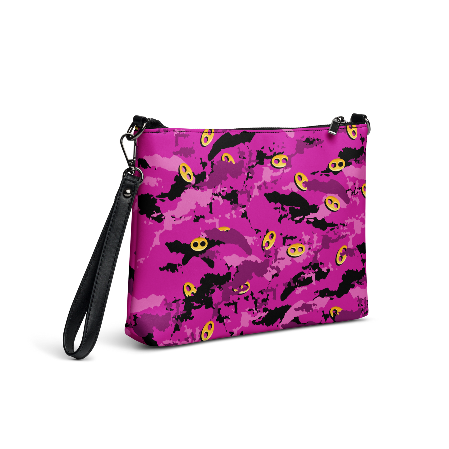 Pink Camo VI I From Crossbody Bag