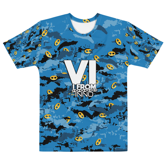 Blue Camo VI I From T-Shirt