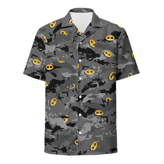 Grey VI I From Gucci Camo button shirt