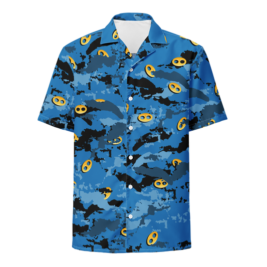 Blue VI I From Gucci Camo button shirt