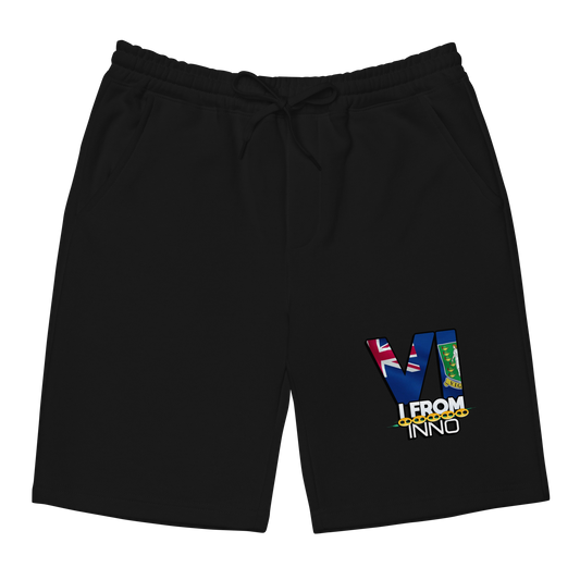 BVI Flag VI I From Gucci Link fleece shorts