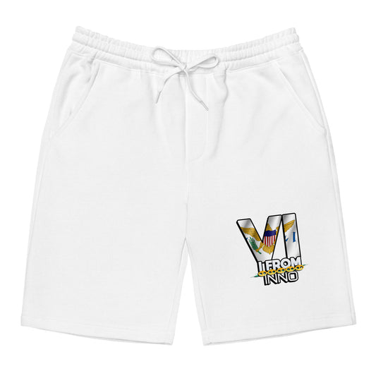 USVI Flag VI I From Gucci Link fleece shorts