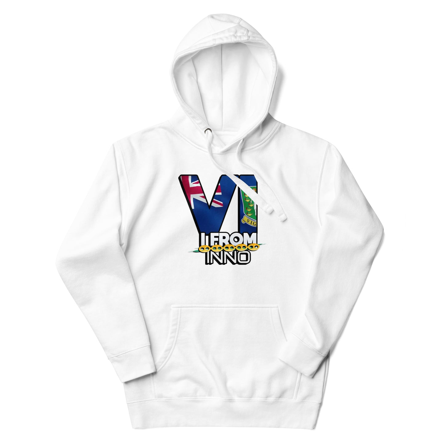 BVI Flag VI I From Gucci Link Hoodie